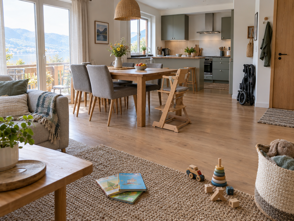 Appartamento vacanza con bambini: spazio, sicurezza e checklist per famiglie