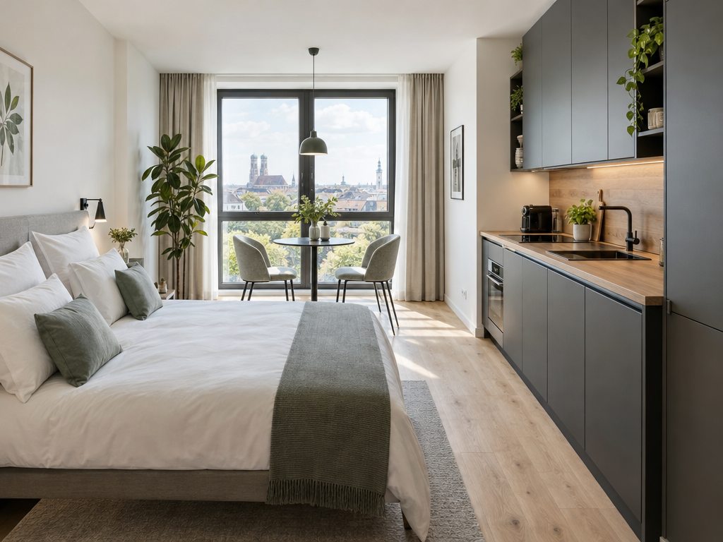 Unterkunft München mit eigener Küche als Alternative zum Hotelzimmer